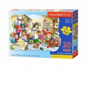 Puzzle 20 piese Maxi Alba ca Zapada 2207