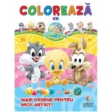 Coloreaza cu Baby Looney Tunes. Mari desene pentru micii artisti