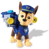 Paw Patrol Figurina si insigna - Chase