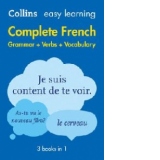 Easy Learning Complete French Grammar, Verbs and Vocabulary