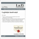 Legislatia insolventei. Cod 597. Actualizat la 5.03.2016