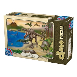 Puzzle 35 piese - Dinozauri