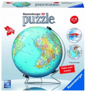 PUZZLE 3D GLOBUL LUMII, 540 PIESE