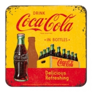 Suport pahar Coca-Cola - In Bottles Yellow