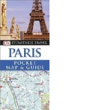 DK Eyewitness Pocket Map and Guide: Paris