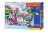 Puzzle 300 piese My Friend Unicorn 30088