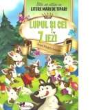 Lupul si cei 7 iezi - Stiu sa citesc cu litere mari de tipar