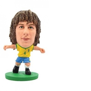 Figurina Soccerstarz Brazil David Luiz 2014