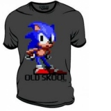 Tricou Sonic Old Skool Charcoal Marime Xl