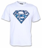 Tricou Superman Comic Blue Marime S