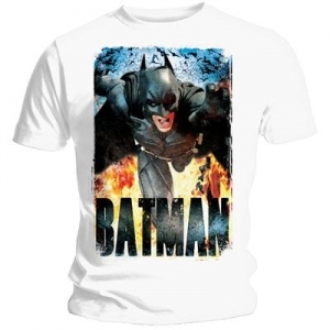 Tricou The Dark Knight Rises Running Flames Marime Xl