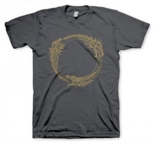 Tricou The Elder Scrolls Online Ouroboros Charcoal Marime Xl