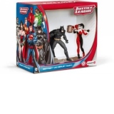 Set Figurine Schleich Batman Vs. Harley Quinn Scenery Pack