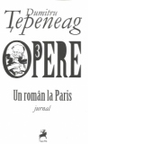 Opere 3. Un roman la Paris. Jurnal