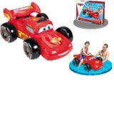 Masina gonflabila pentru apa Fulger McQueen - Disney Cars