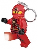 Breloc cu lanterna LEGO Ninjago Kai