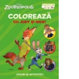 Zootropolis. Coloreaza cu Judy si Nick