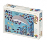 Puzzle 1000 piese Andrea Kurti - Tropical, Pesti exotici