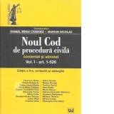 Noul Cod de procedura civila. Comentat si adnotat. Volumul I. Editia a ll-a