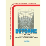 C 41-1986: Normativ pentru alcatuirea, executarea si folosirea cofrajelor glisante