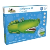 Mini Puzzle 3D Noriel - Crocodil (10 piese)