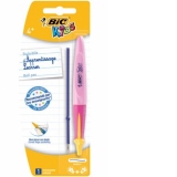 Pix pentru invatare scriere Kids Twist Girl 1 mm roz Bic