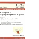 Codul penal și Legea pentru punerea în aplicare. Cod 608. Actualizat la 25.05.2016