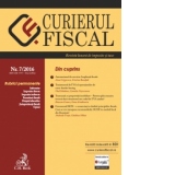 Curierul Fiscal Nr. 7/2016