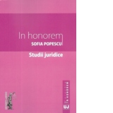 In honorem - Sofia Popescu. Studii juridice