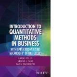 Introduction to Quantitative Methods in Business: With Appli