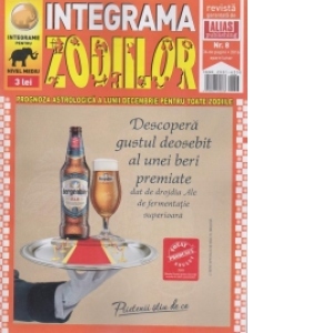 Integrama zodiilor, Nr. 8/2016