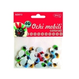 Accesorii craft - AD013 ochi mobili colorati DACO