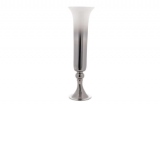 Vaza sticla argintie Clear 57 cm