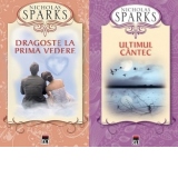 Pachet 2 carti Nicholas Sparks: Ultimul cantec/Dragoste la prima vedere