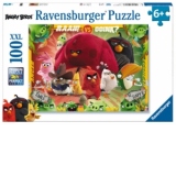 Puzzle Angry Birds, 100 piese