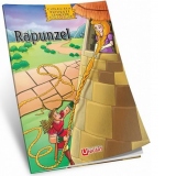 Rapunzel - Carte de colorat + poveste (Colectia Povesti clasice de colorat, format A4)