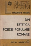 Din estetica poeziei populare romane