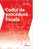 Codul de procedura fiscala actualizat la 25 februarie 2017