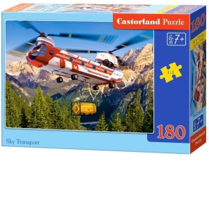 Puzzle 180 piese Sky Transport