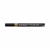 Marker permanent Kores, varf rotund, 3-5 mm, albastru