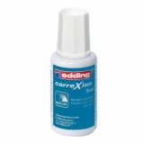 Fluid corector Edding, 20 ml, pe baza de apa, aplicator cu pensula