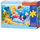 Puzzle 60 piese Little Mermaid