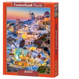 Puzzle 1000 piese Santorini Lights