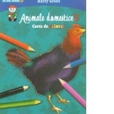 Animale domestice 2 - A5 - Carte de colorat