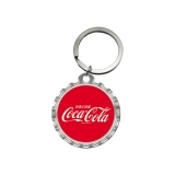 Breloc Coca-Cola - Logo Red Crown Cap rotund