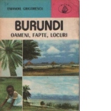 Burundi - Oameni, fapte, locuri