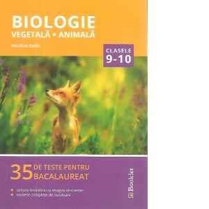 Vezi detalii pentru Biologie vegetala si animala. 35 de teste de bacalaureat. Clasele 9-10