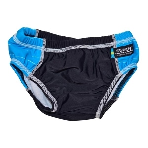 Slip black blue marime XL Swimpy