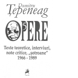 Opere 5. Texte teoretice, interviuri, note critice, ,,sotroane