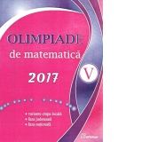 Olimpiada de matematica clasa a V-a 2017